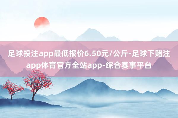 足球投注app最低报价6.50元/公斤-足球下赌注app体育官方全站app-综合赛事平台